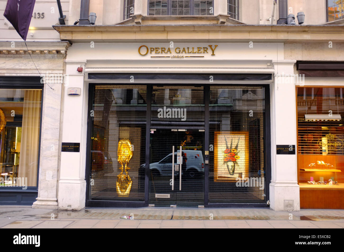 OPERA Gallery de Londres Banque D'Images