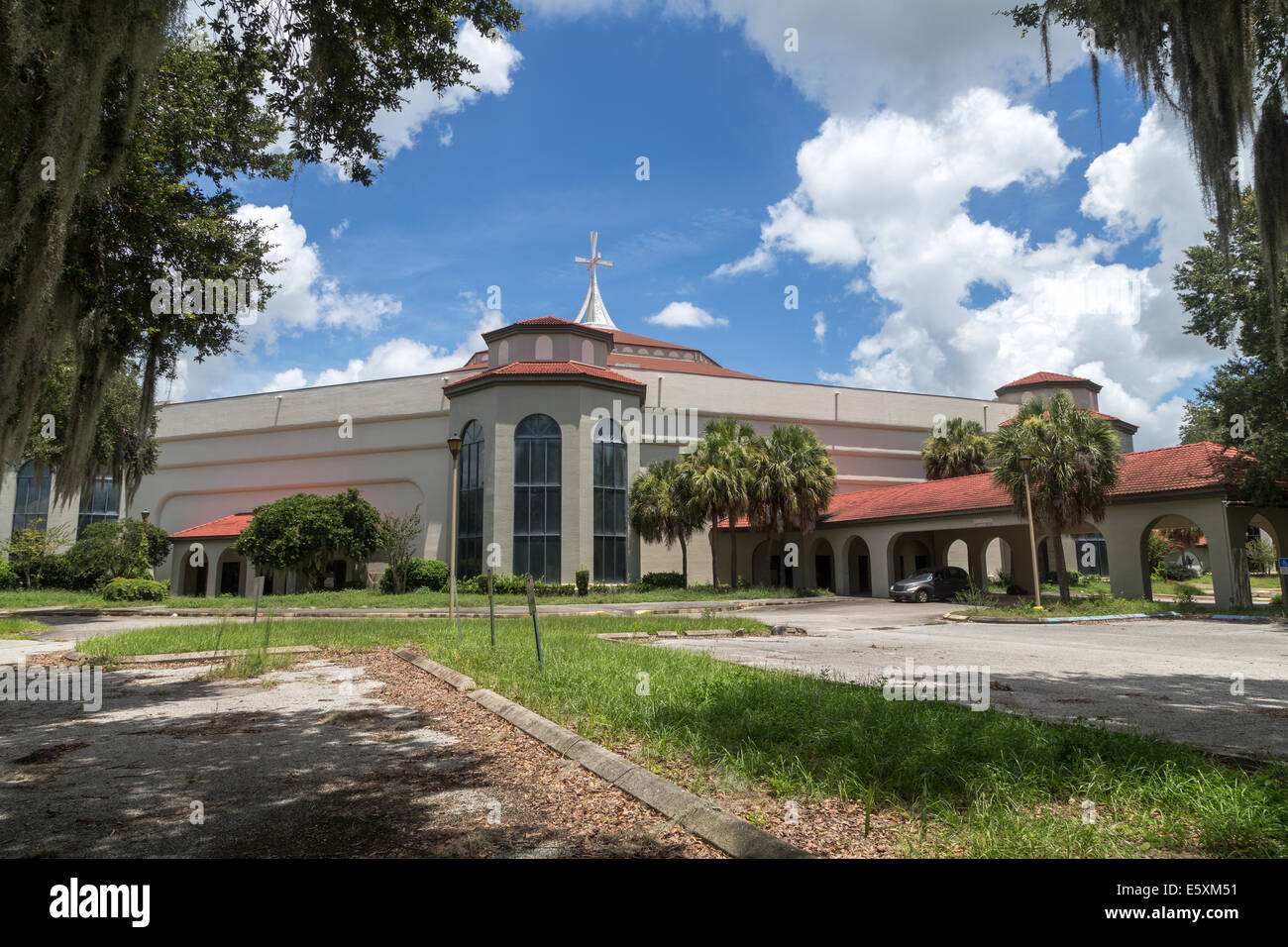 Abandonné sans murs Mega Church in Lakeland FL Banque D'Images
