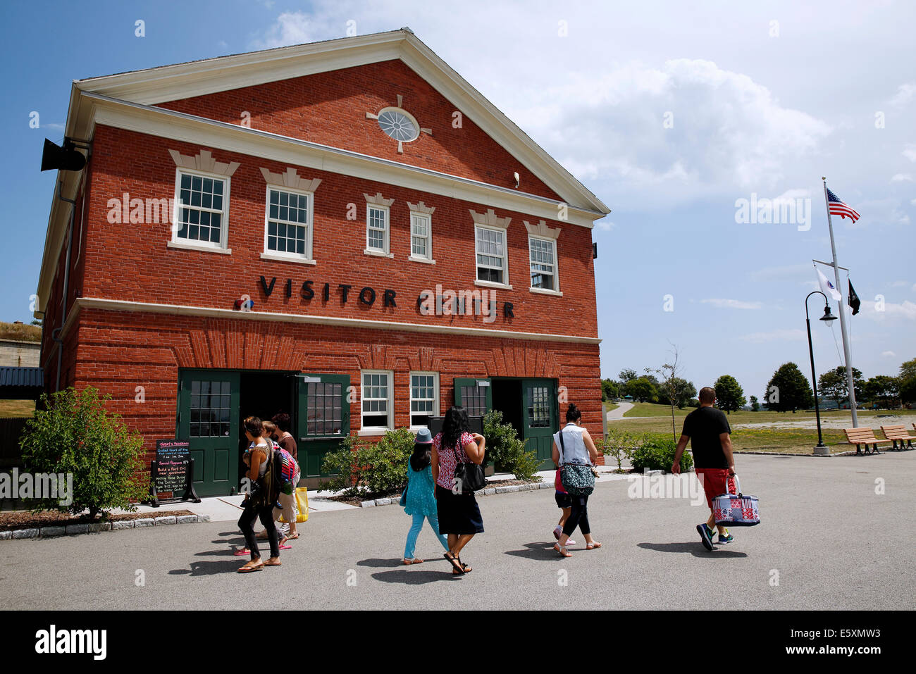 L'île George, partie de Boston Harbor Islands National Recreation Area Banque D'Images