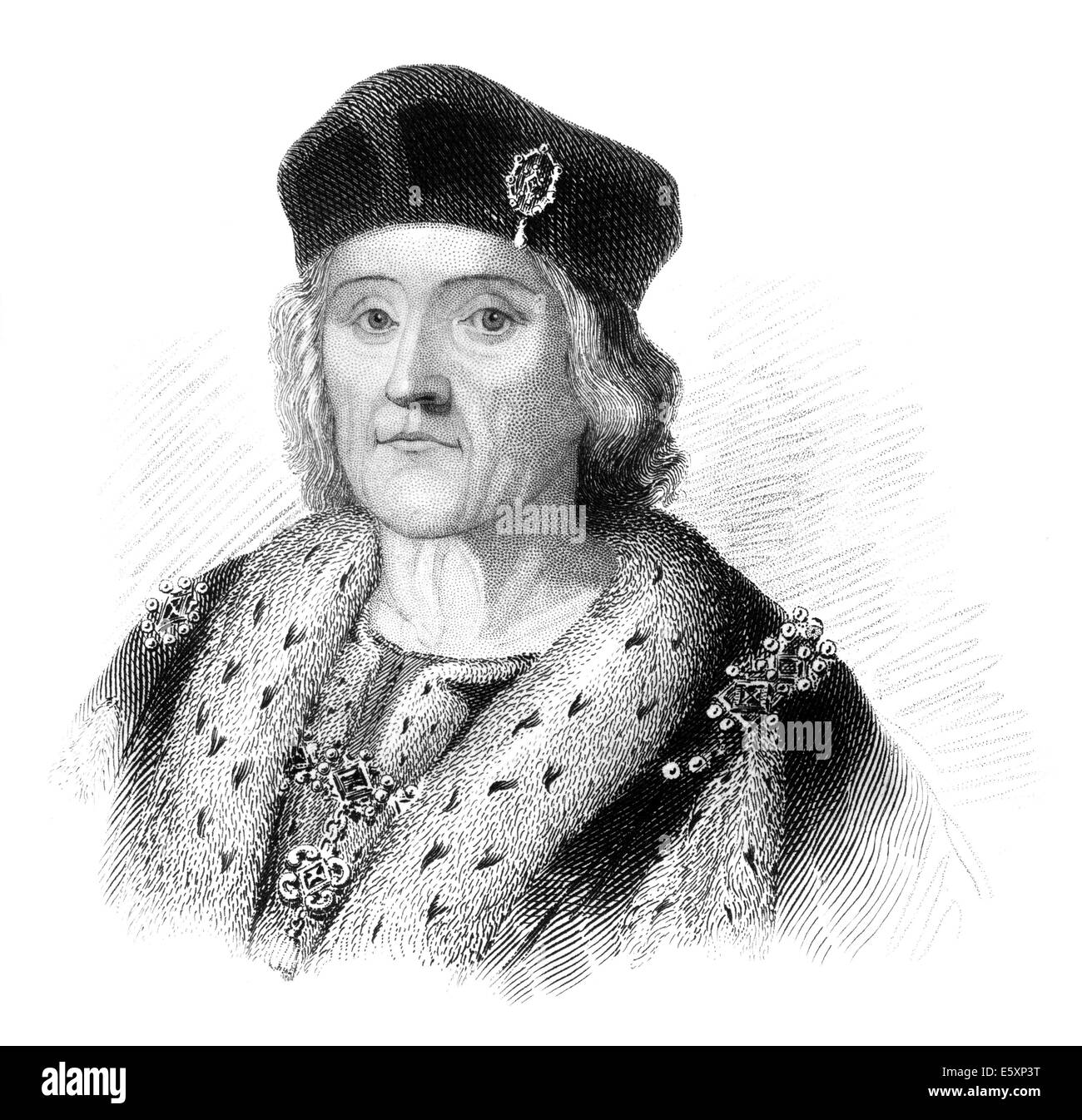 Henry VII, 1457 - 1509, roi d'Angleterre et Seigneur d'Irlande, Banque D'Images