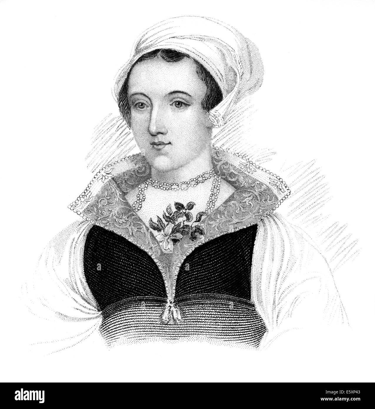 Lady Jane Grey, 1536 - 1554, brièvement reine d'Angleterre, surnommé neuf jours reine ou la Reine de treize jours Banque D'Images