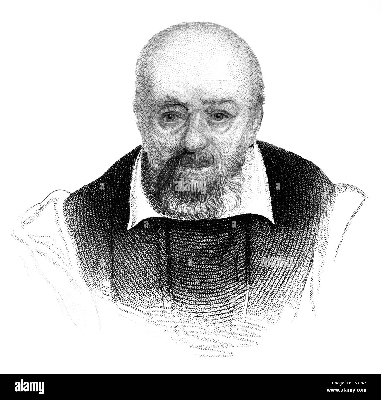 George Buchanan, 1506-1582, un historien écossais et érudit humaniste, Banque D'Images