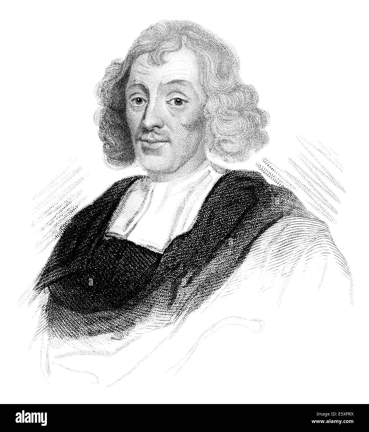John Ray ou Johannes Raius, 1627-1705, un naturaliste anglais, Banque D'Images