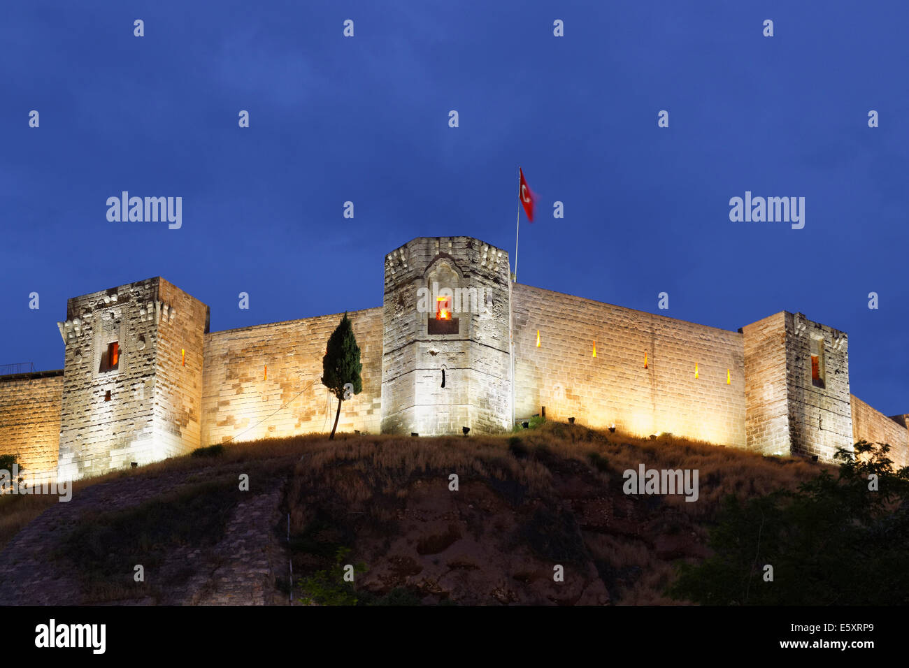 Citadelle, Gaziantep, Région de l'Anatolie du sud-est, l'Anatolie, Turquie Banque D'Images
