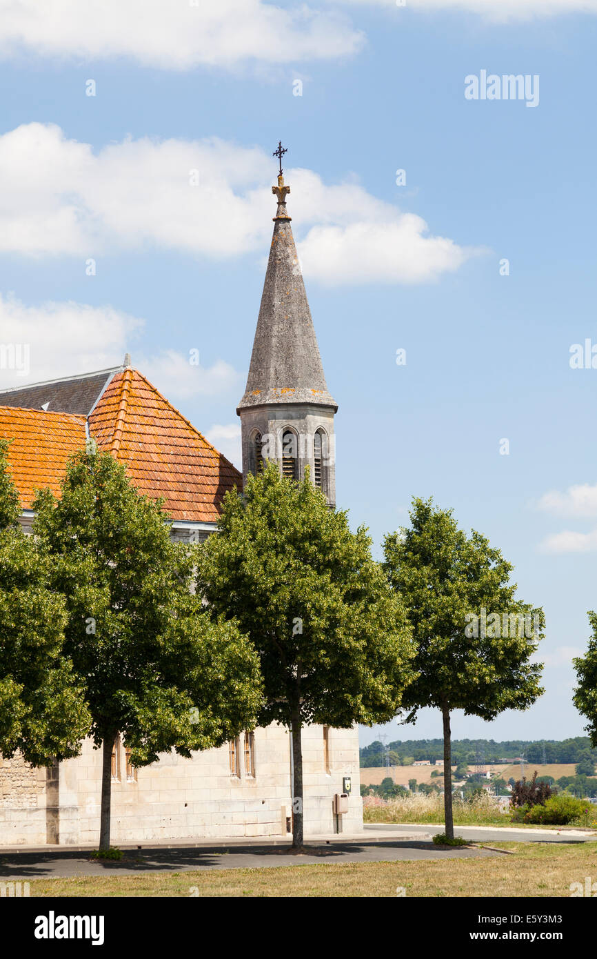 La chapelle de l'ancien hôpital Saintes Banque D'Images