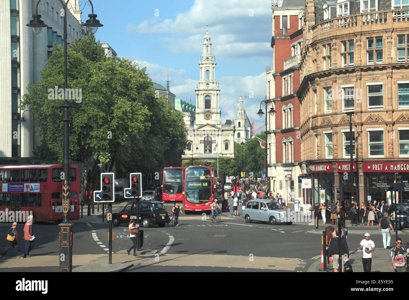 St.Mary-le-Strand Church Aldwych London Banque D'Images