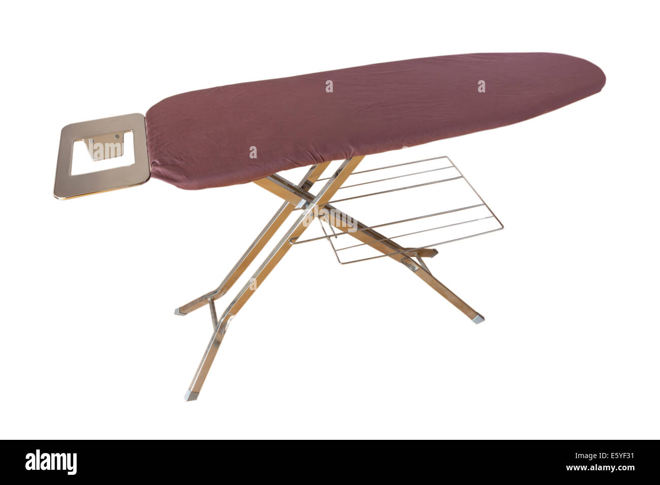 Une table à repasser isolé sur fond blanc Banque D'Images