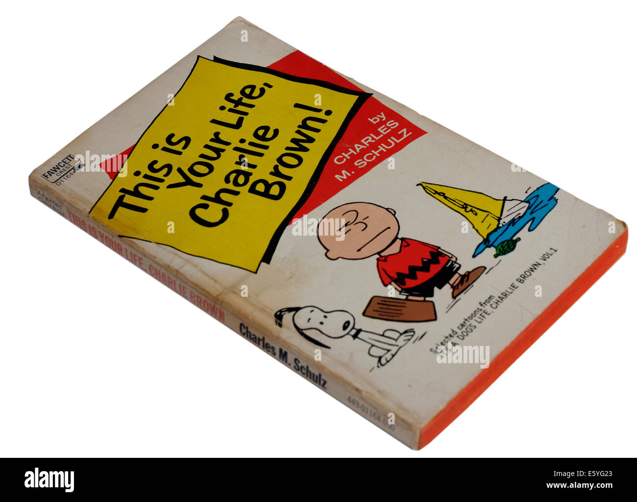 C'est votre vie, Charlie Brown par Charles Schulz Banque D'Images