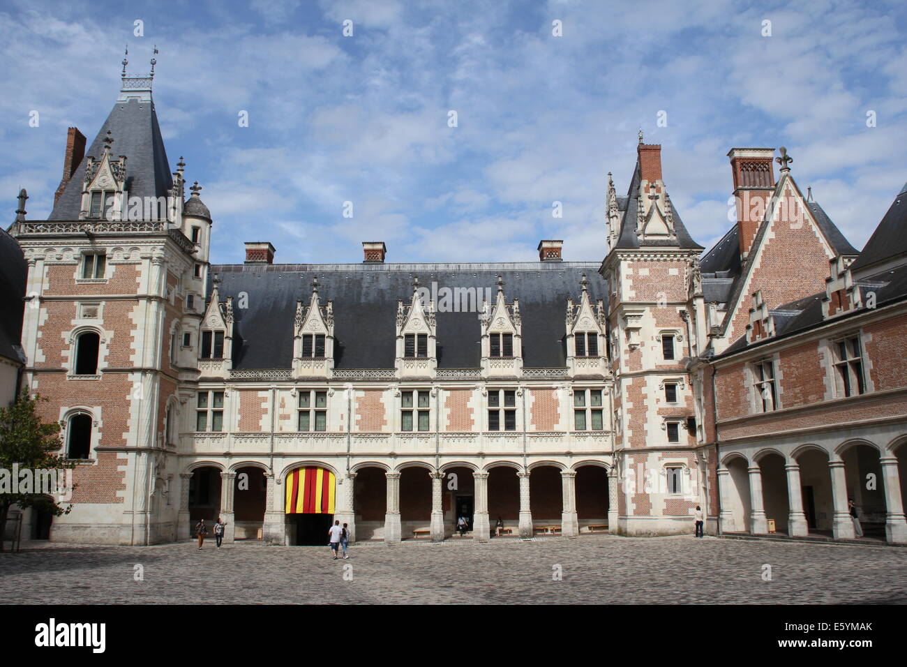 Vallée de la Loire : Château de Blois Banque D'Images