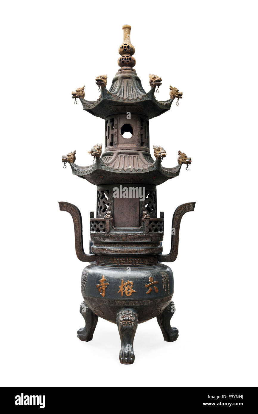 Encensoir en cuivre Banque D'Images