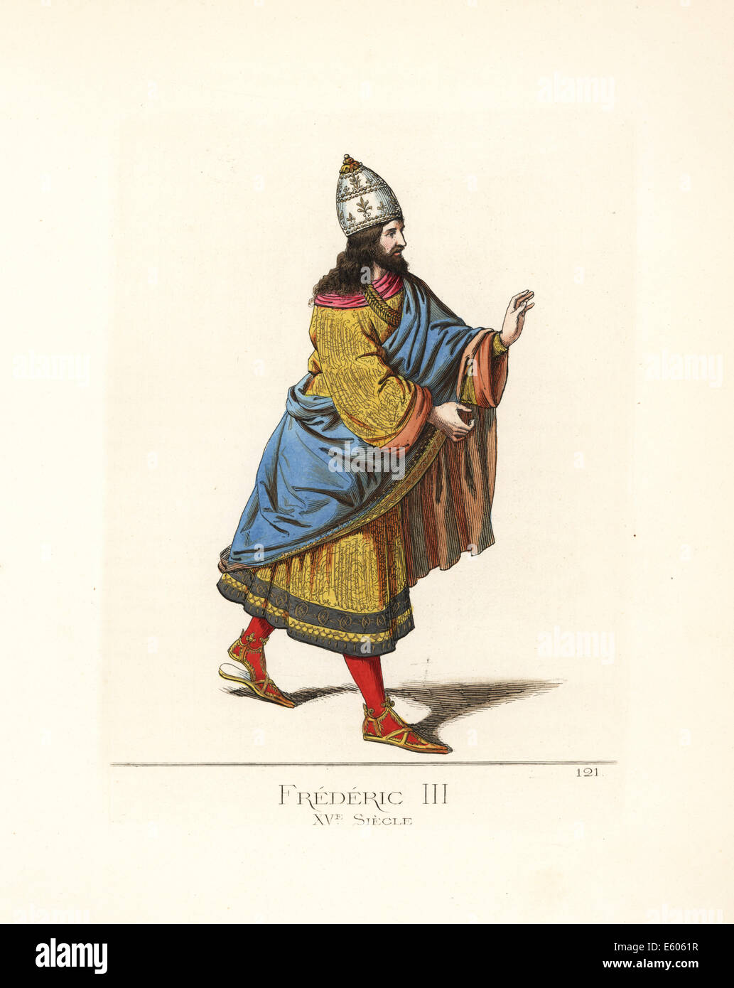 Frédéric III, empereur romain saint, 1415-1493. Banque D'Images