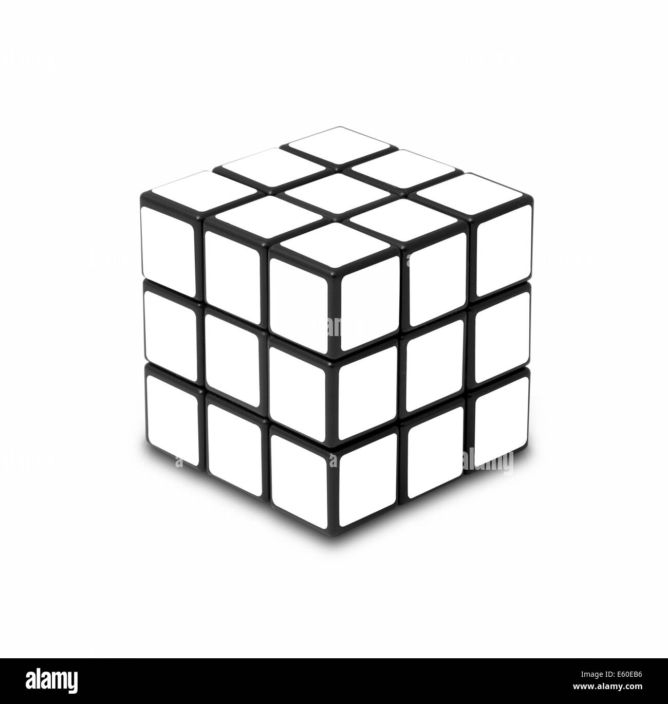 Rubik's cube Banque d'images noir et blanc - Alamy