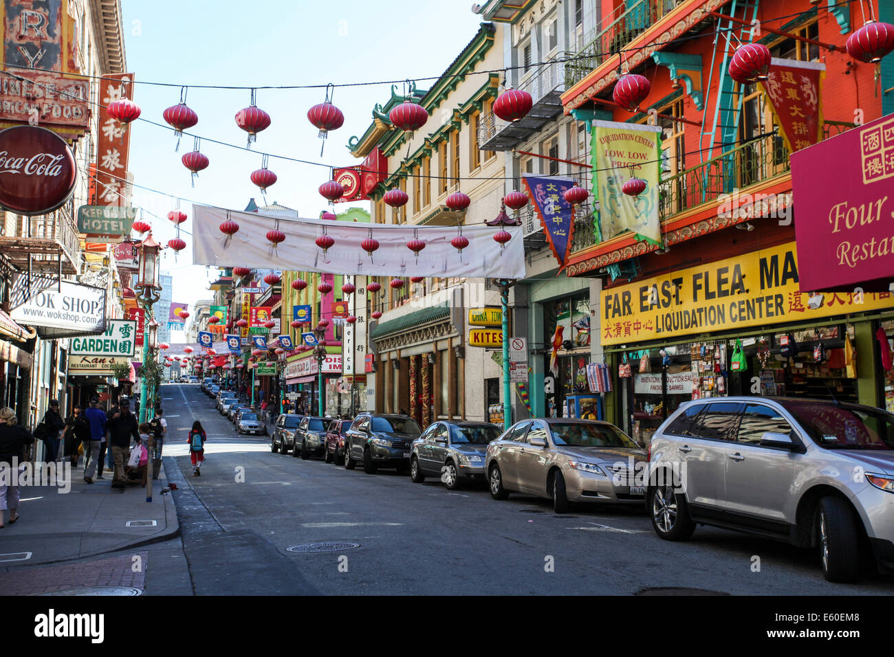 China Town, San Francisco, California, USA Banque D'Images