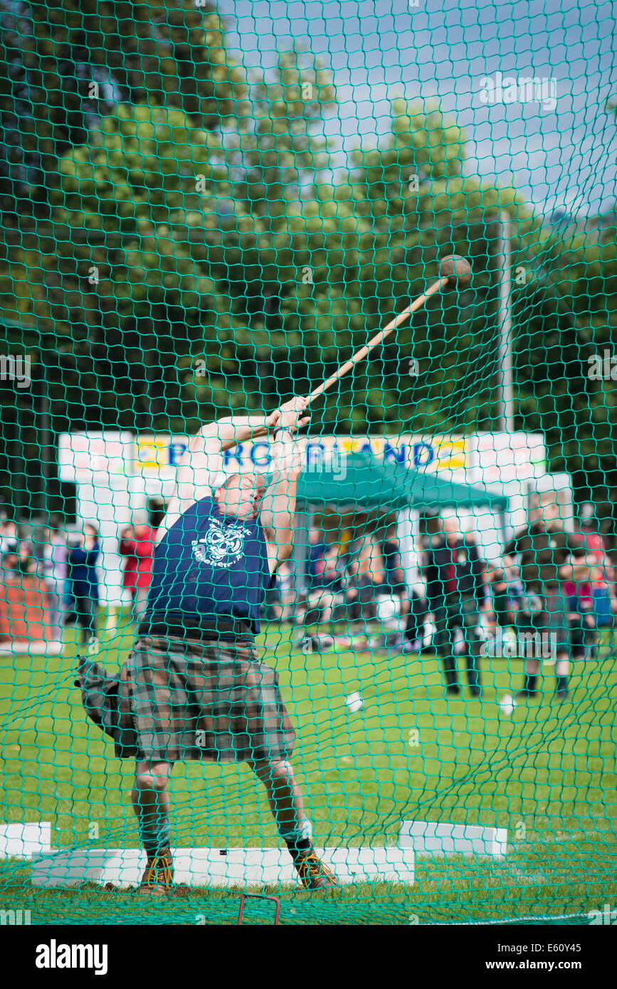 Marteau à strathpeffer Highland Games(© Alan Davidson) Banque D'Images