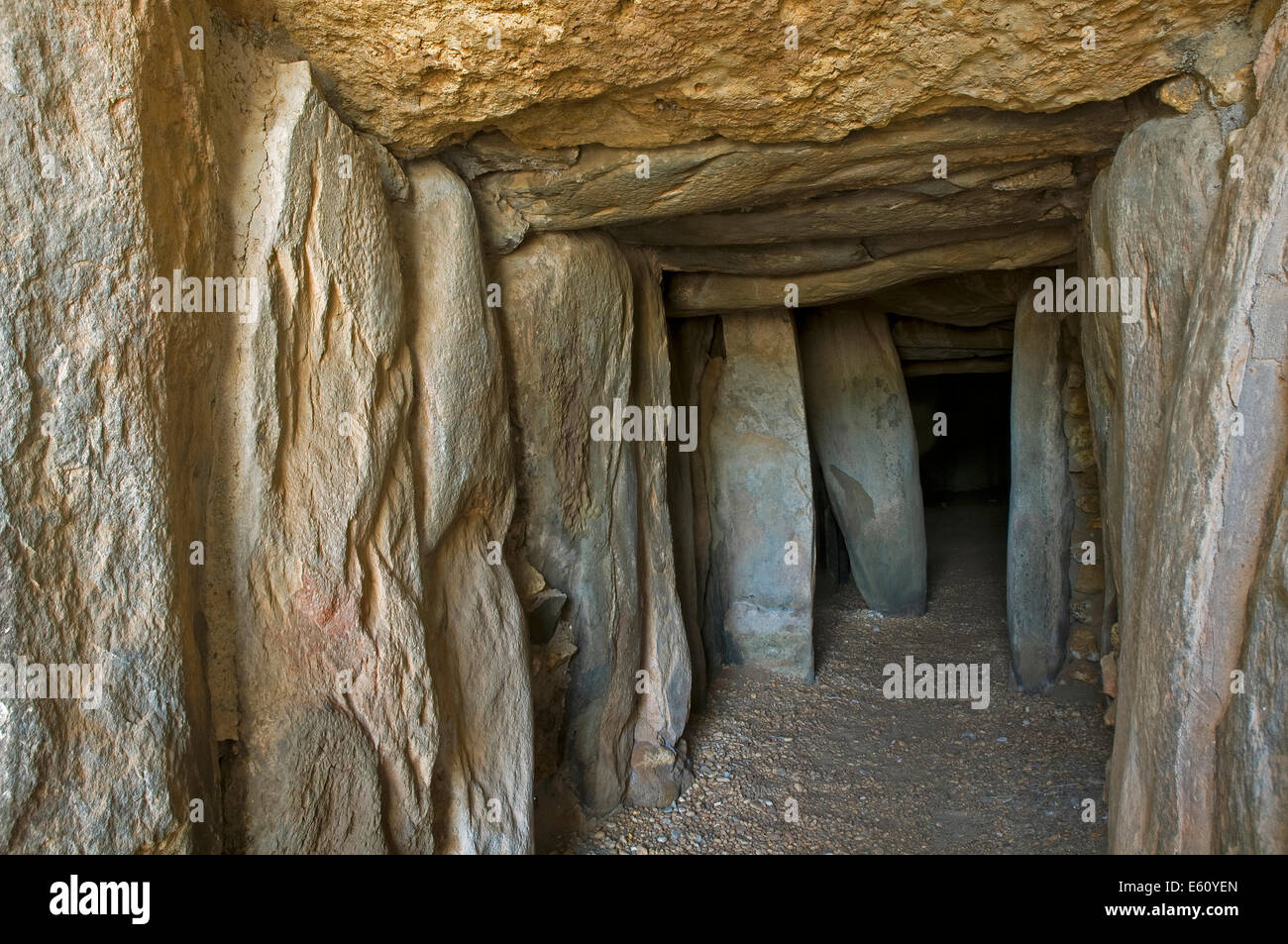 Dolmen de Soto - entre 3800 et 2500 avant J.-C., Trigueros, province de Huelva, Andalousie, Espagne, Europe Banque D'Images