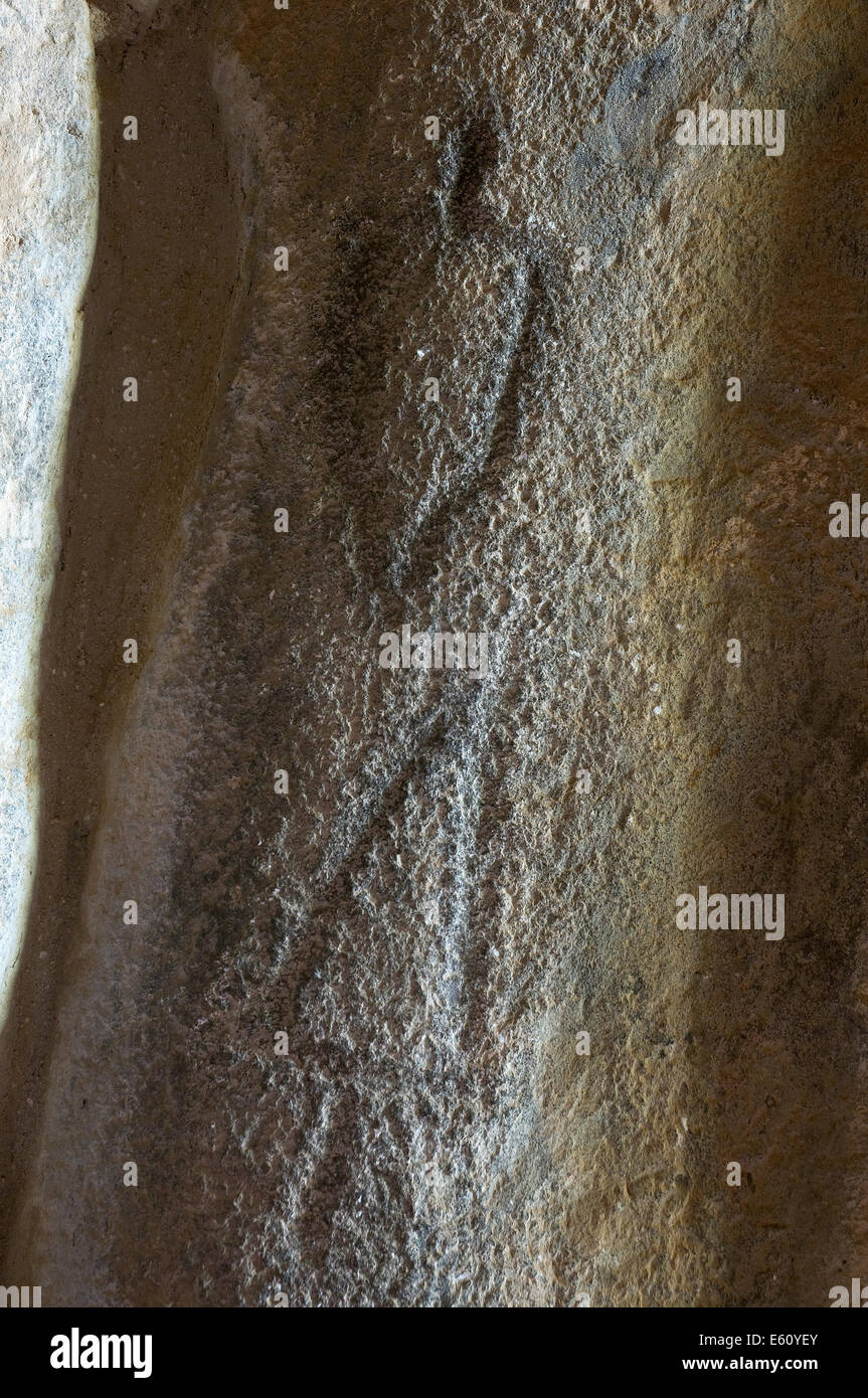 Dolmen de Soto - entre 3800 et 2500 avant J.-C., gravures, Trigueros, province de Huelva, Andalousie, Espagne, Europe Banque D'Images