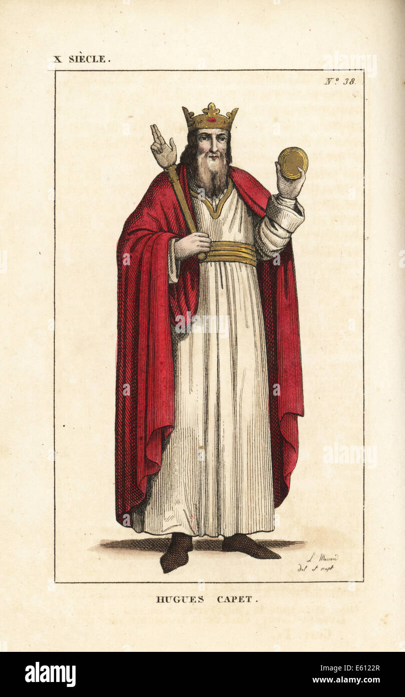 Comment Hugues Capet Est Devenu Roi Hugues Capet, Roi des Francs, la dynastie capétienne, c.941-996 Photo