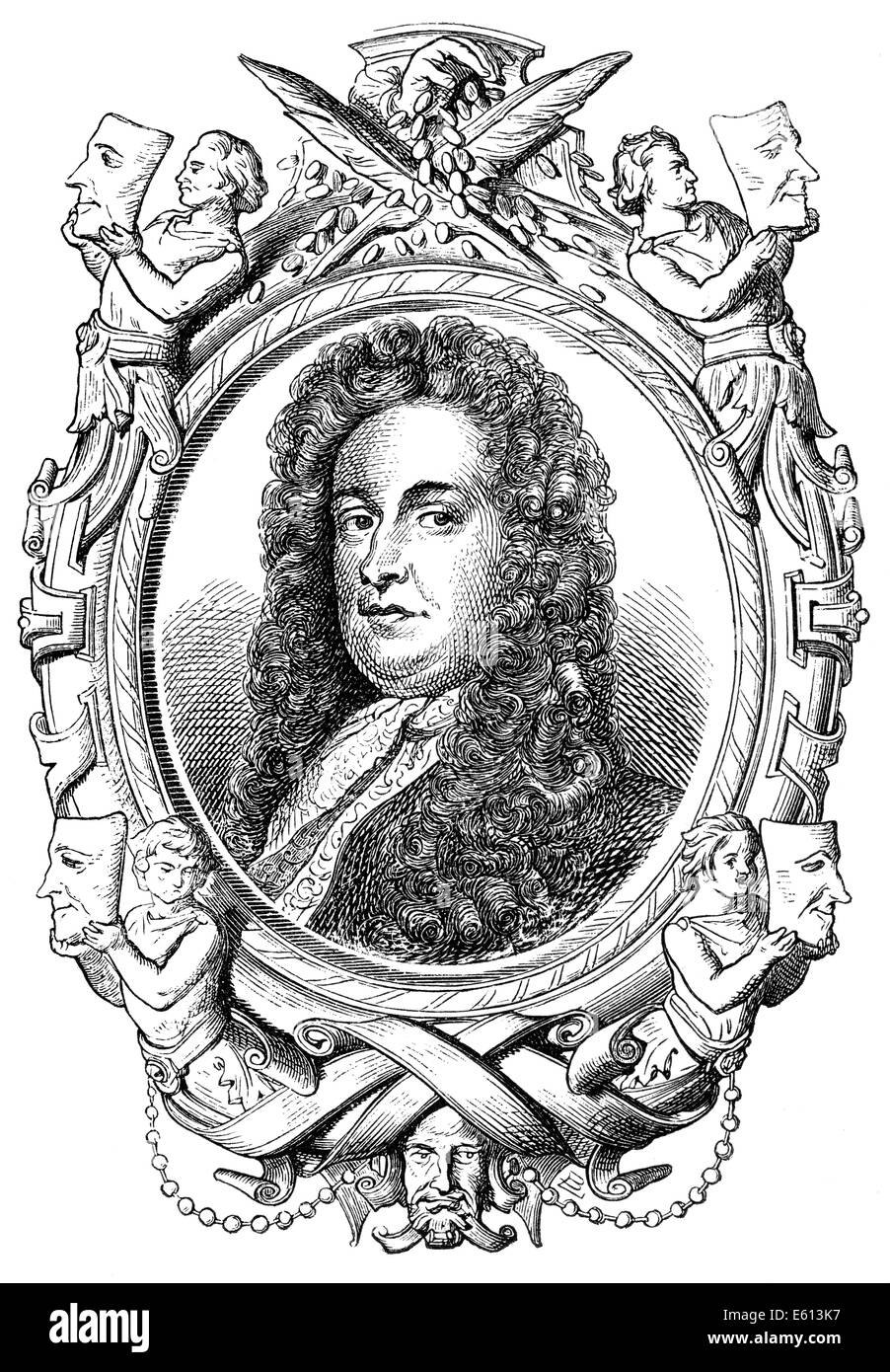 Aernout Van Citters, 1633-1696, ambassadeur des Pays-Bas en Angleterre, Banque D'Images