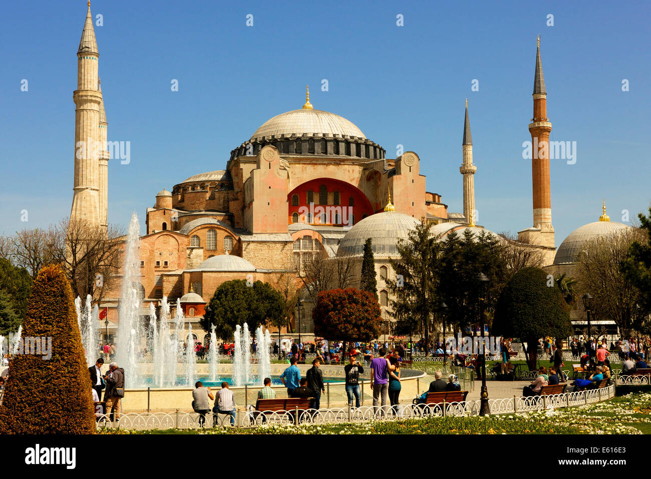 Sainte-sophie, Istanbul, Turquie Banque D'Images