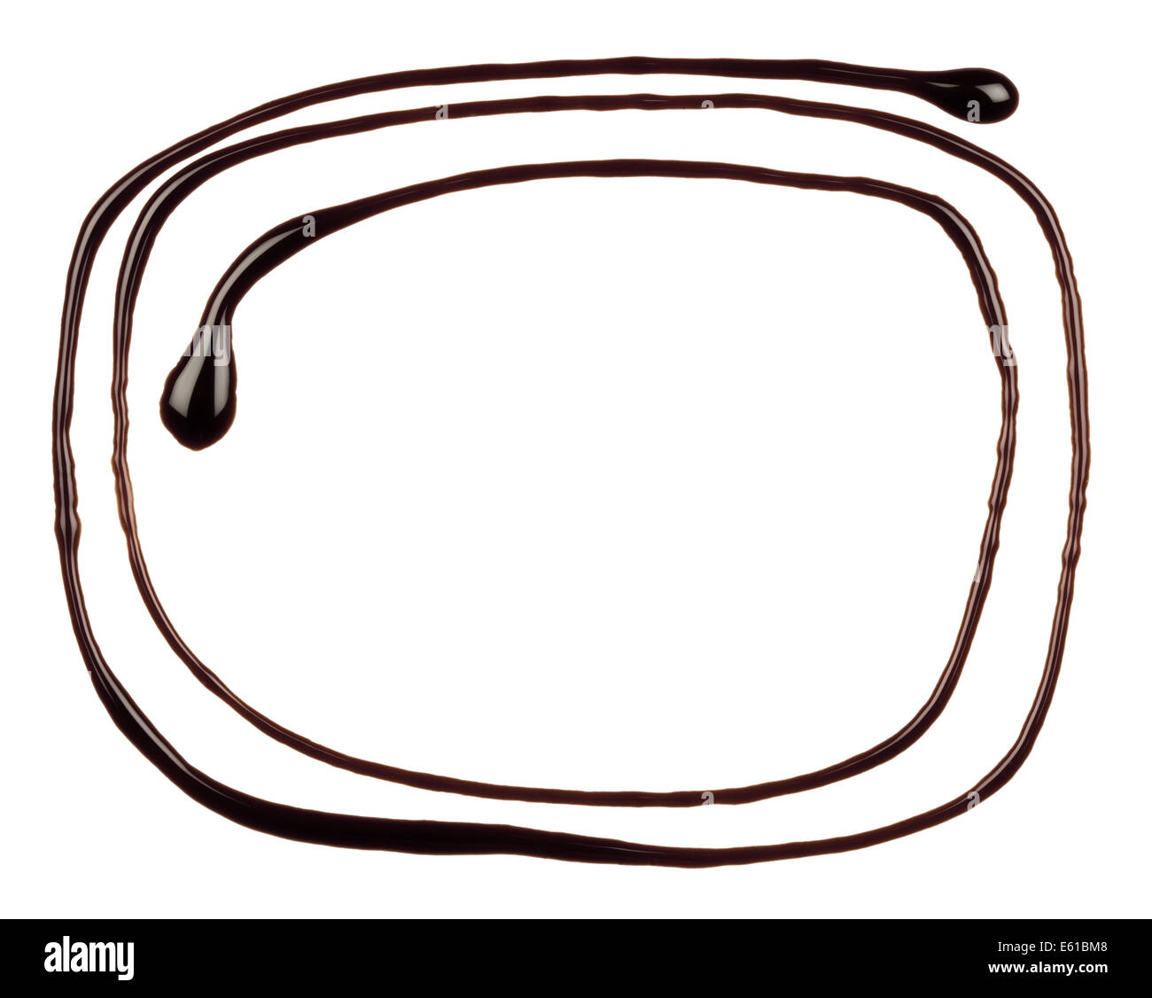 Trame de chocolat Banque D'Images