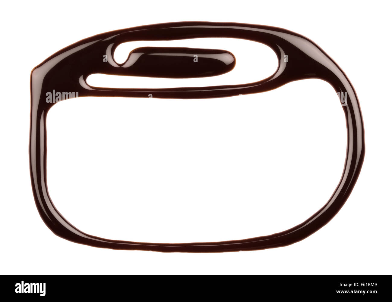 Trame de chocolat Banque D'Images