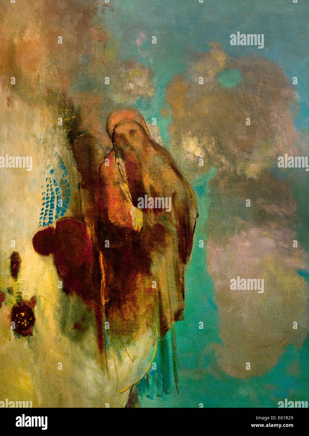 Odilon Redon Français France 1840-1916 Banque D'Images