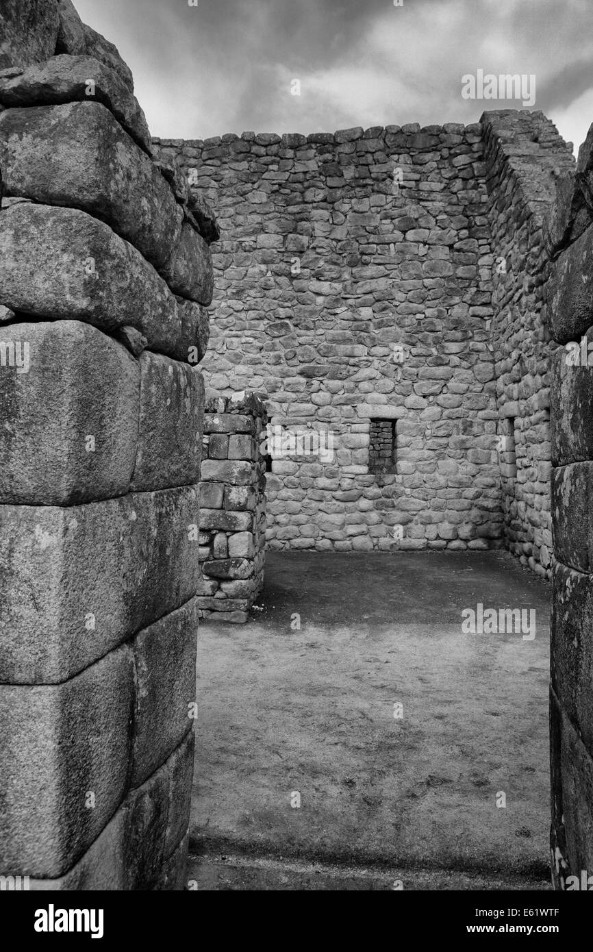 MACHU PICHU, PÉROU 2014 Banque D'Images