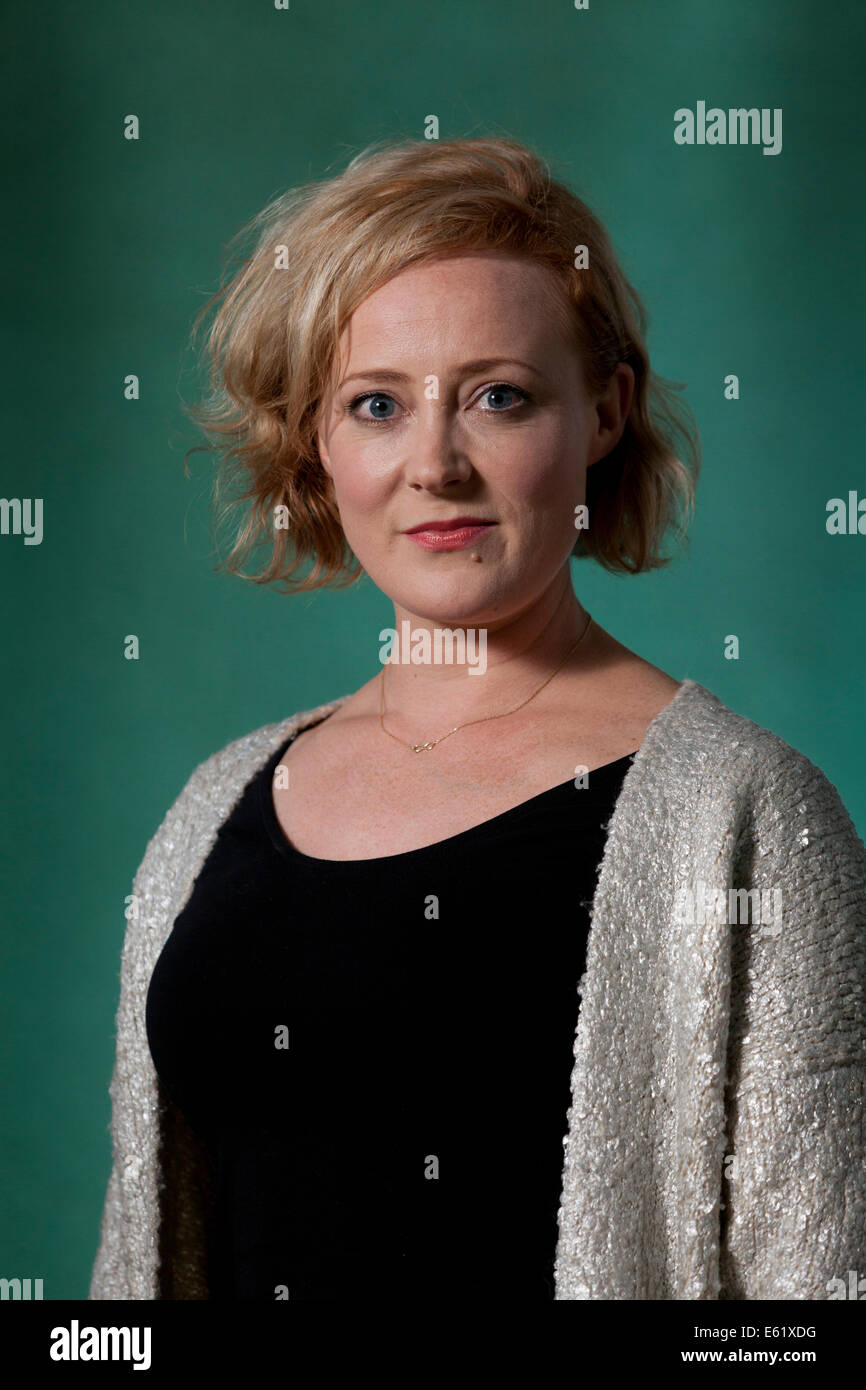 Edinburgh, Ecosse, Royaume-Uni. 11e Août, 2014. Emma Jane Unsworth, auteur, à l'Edinburgh International Book Festival 2014. Edimbourg, Ecosse. 11 août 2014 Crédit : GARY DOAK/Alamy Live News Banque D'Images