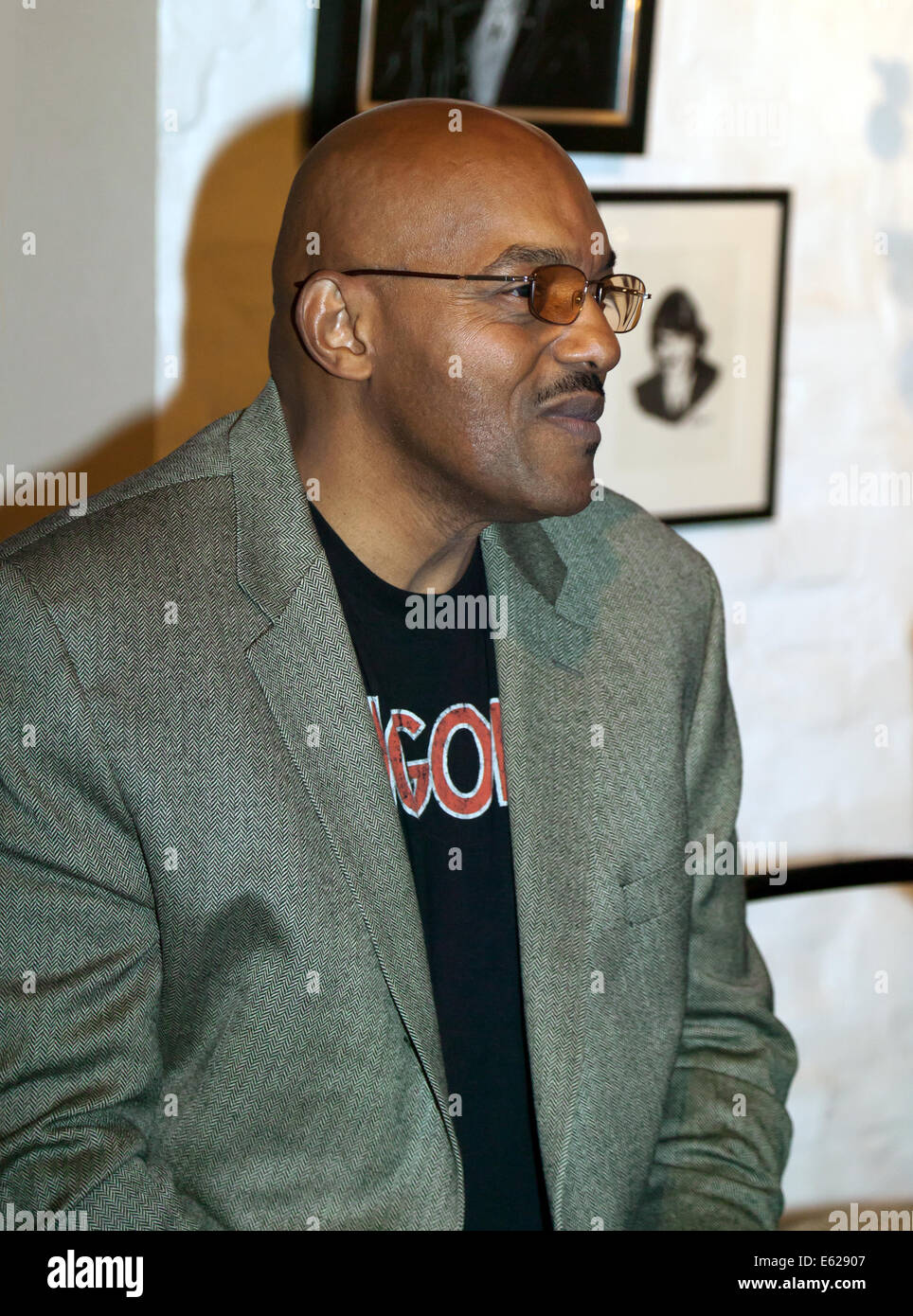 Acteur Ken Foree, lors d'un événement organisé par la Société du film Misty Moon's, à Ladywell, Lewisham. Banque D'Images