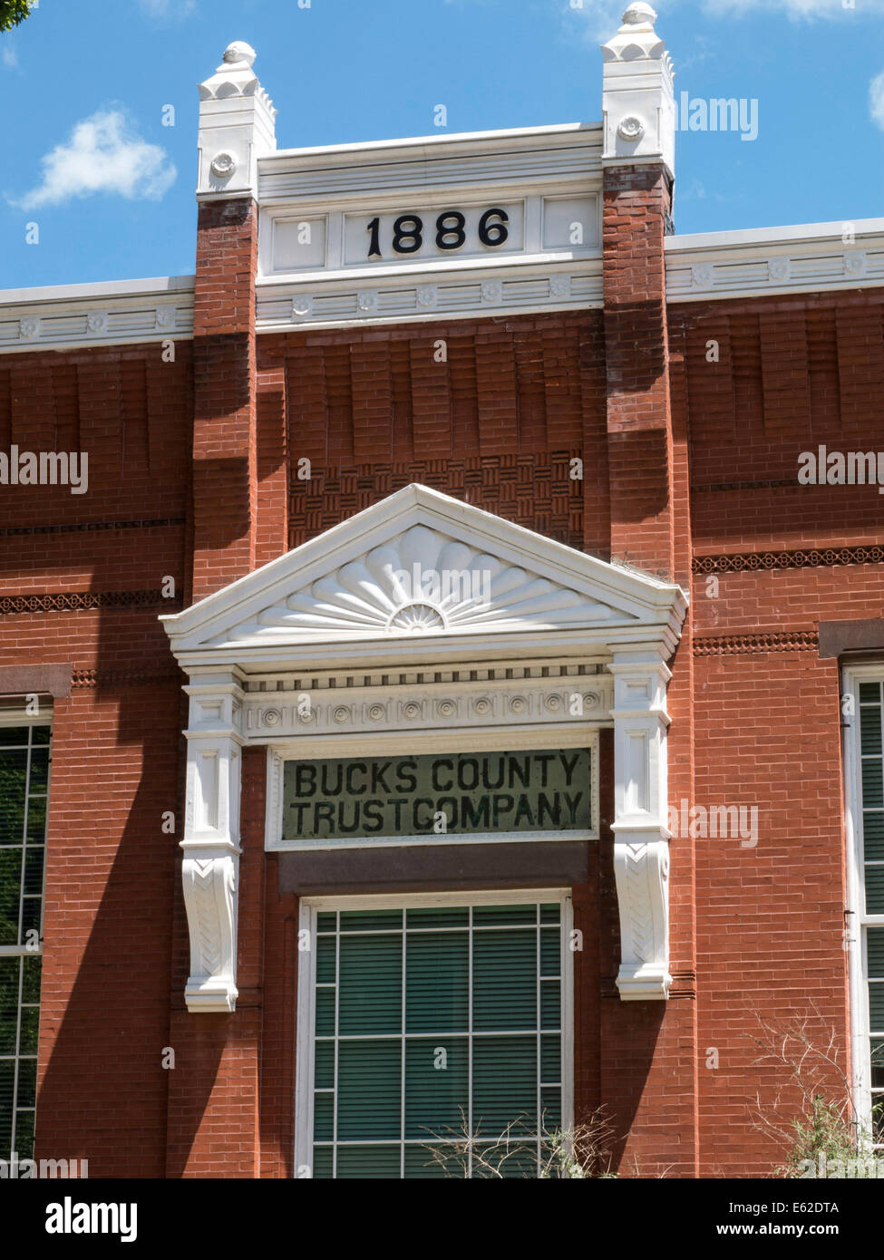 E. 89, rue Court, Doylestown, PA, USA Banque D'Images