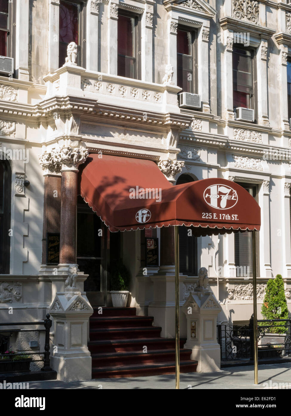 Stuyvesant Square dans le quartier de Gramercy, NYC Banque D'Images