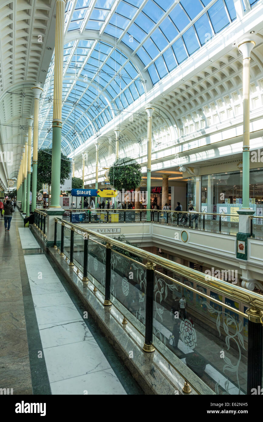 Le centre commercial Trafford, Manchester, Angleterre, Royaume-Uni. Banque D'Images