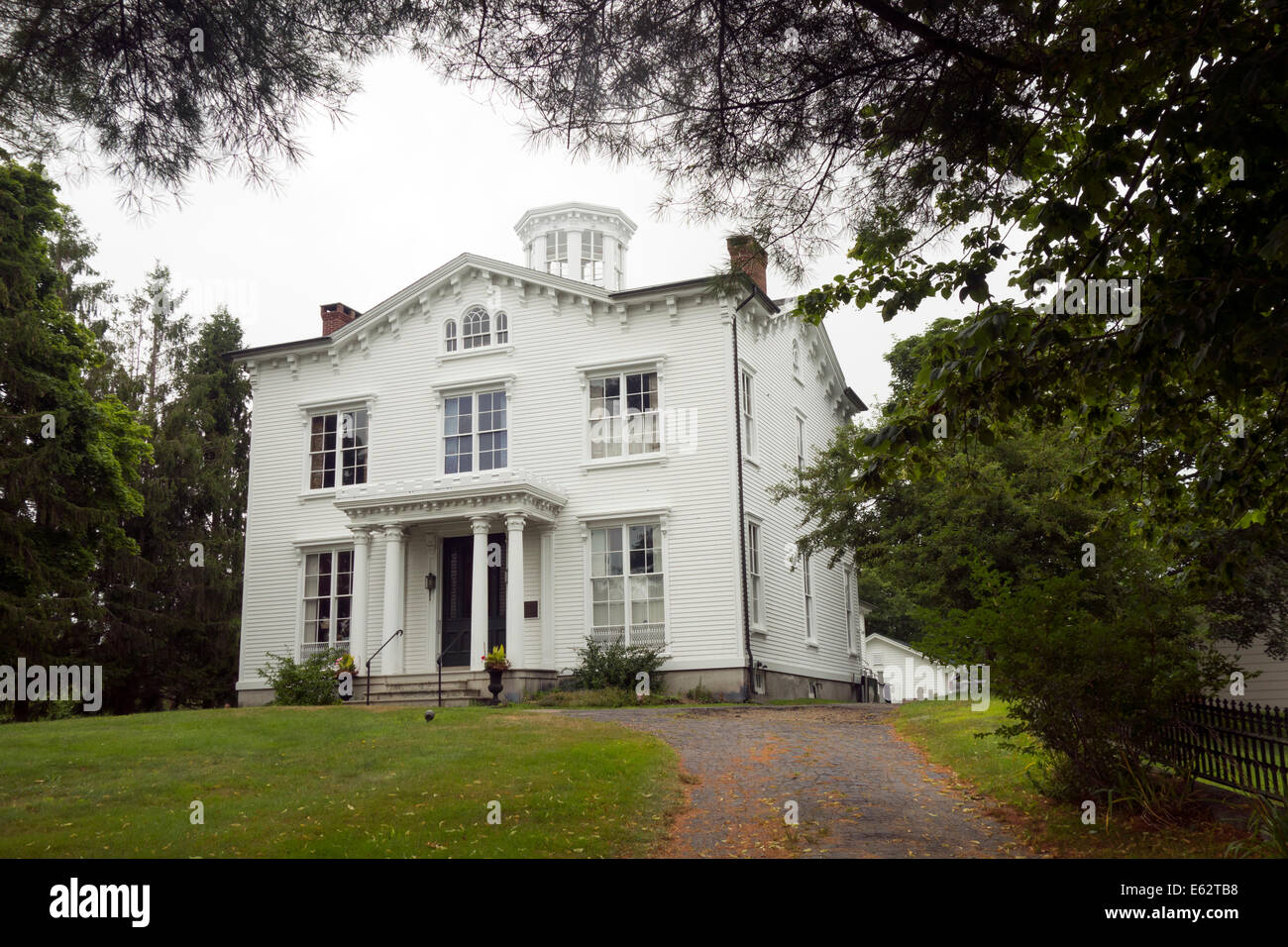 Le Capitaine Nathaniel Palmer House de Stonington CT Banque D'Images