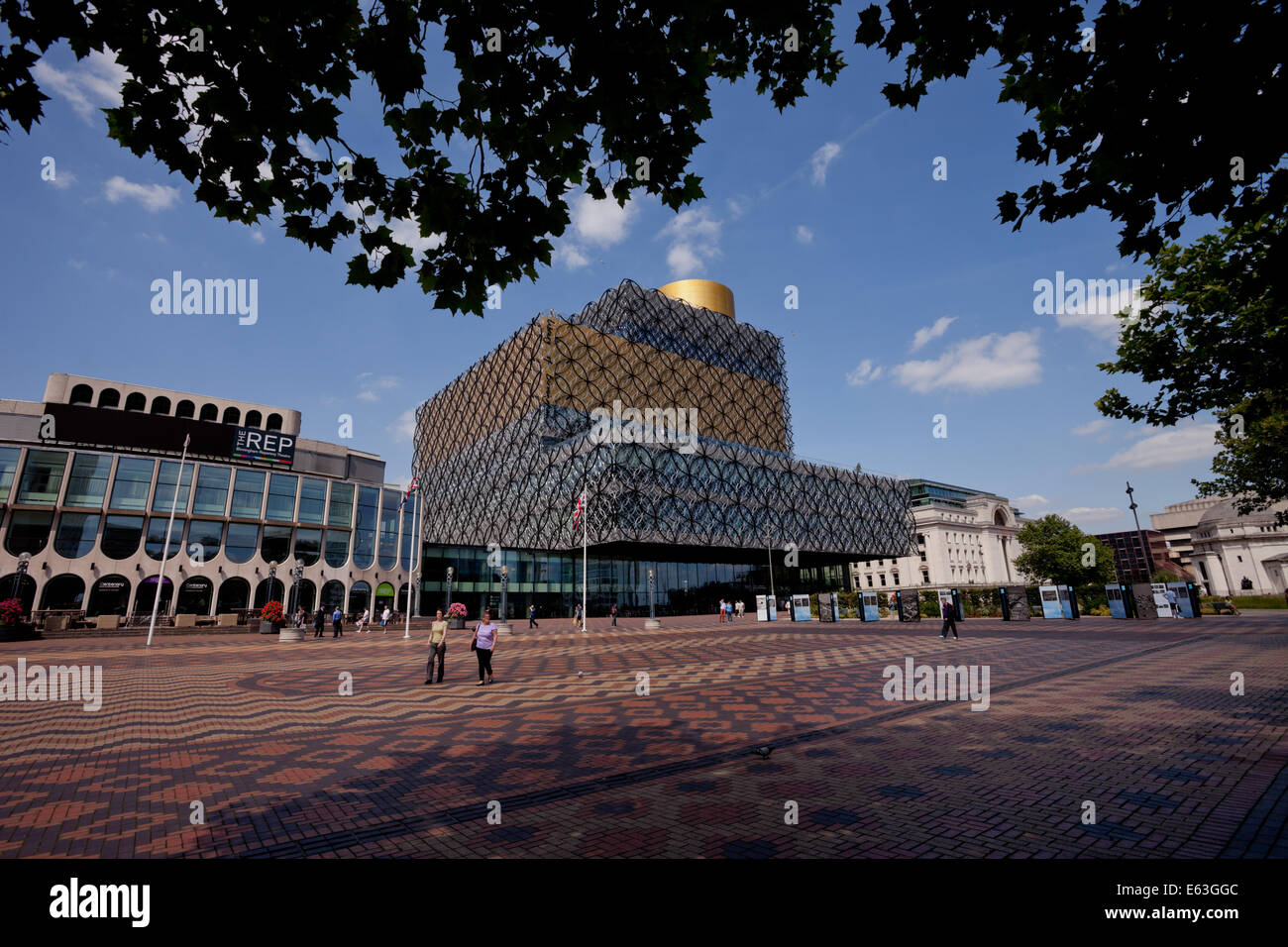 La nouvelle bibliothèque de Birmingham, UK Banque D'Images