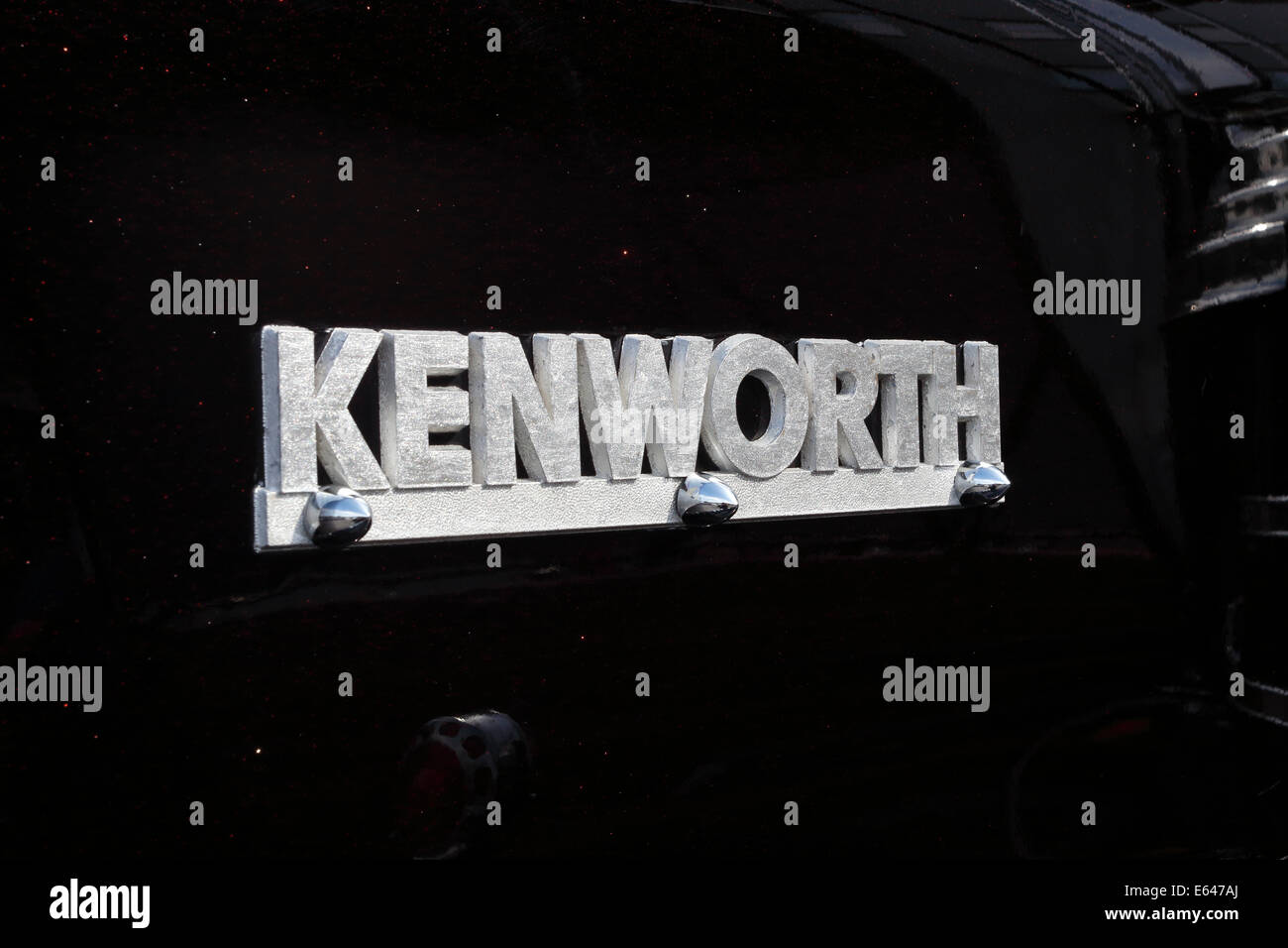 Détail Kenworth Banque D'Images