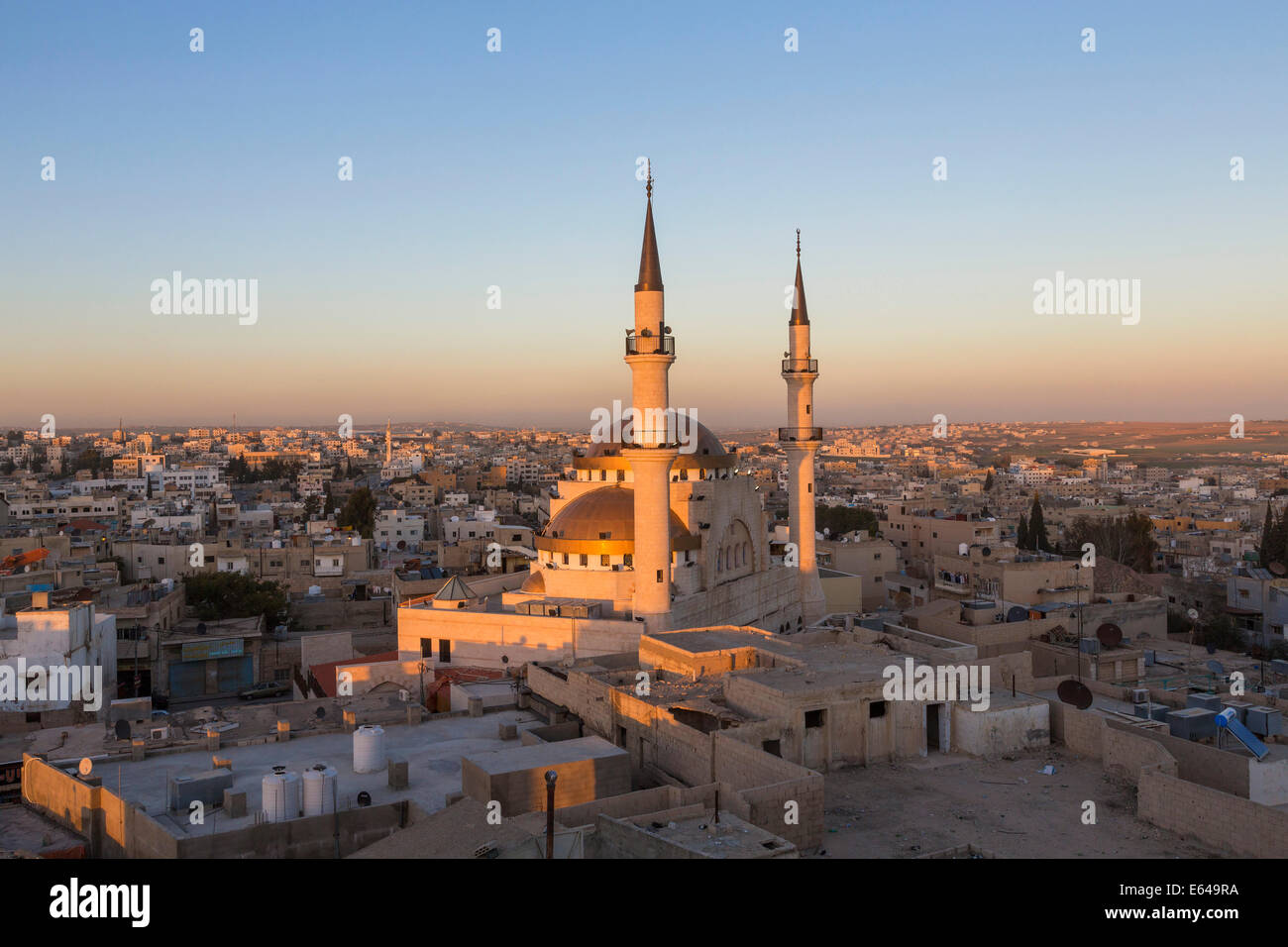 Mosquée de Madaba, Madaba, Jordanie Banque D'Images