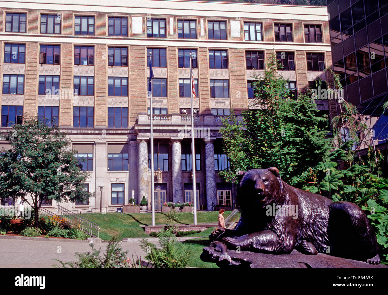 Alaska State Capitol Building,Juneau Banque D'Images