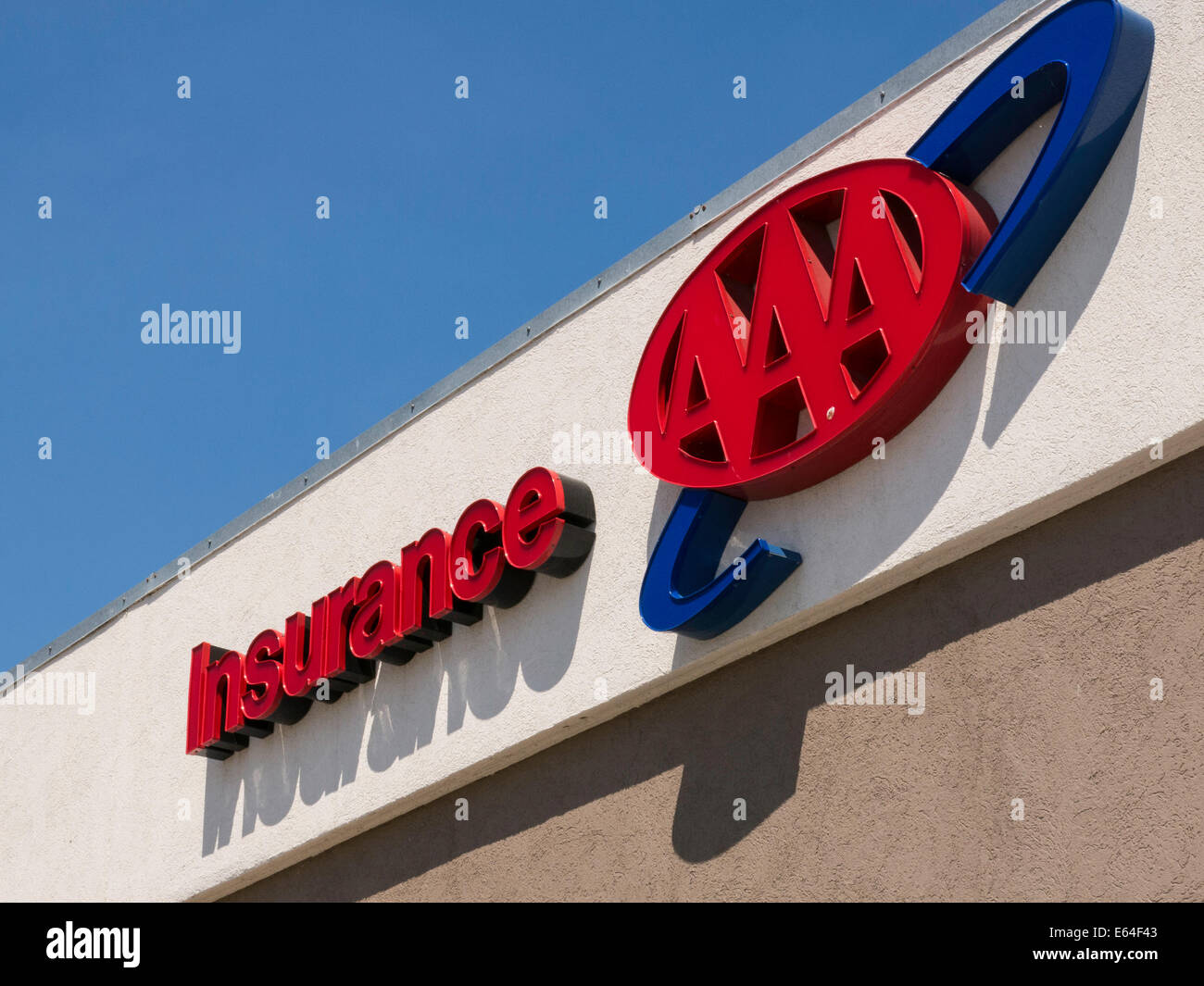 La Boutique AAA Logo, Montana Banque D'Images