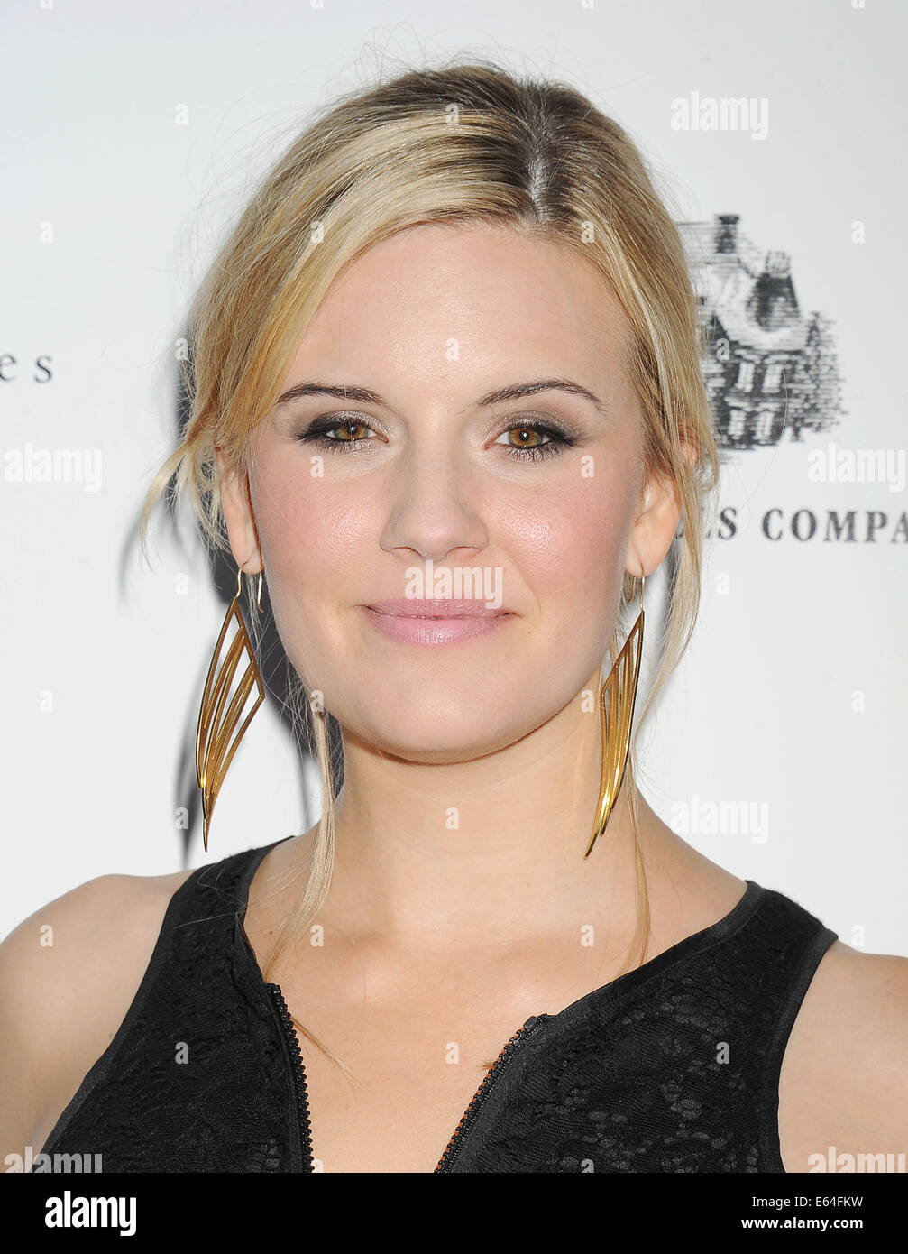 MAGGIE GRACE actrice US en août 2014. Photo Jeffrey Mayer Banque D'Images