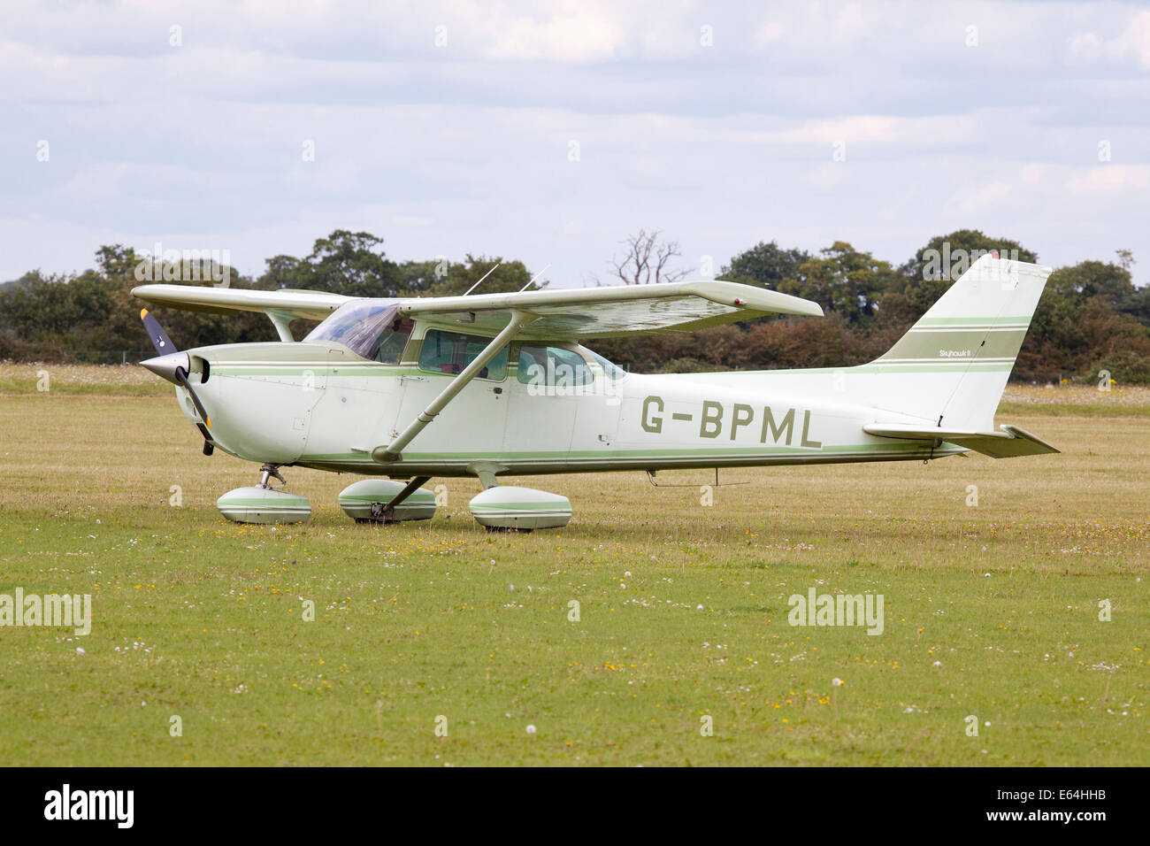 L'aéronef Cessna 172M Skyhawk Banque D'Images L'aéronef Cessna 172M Skyhawk Banque D'Images