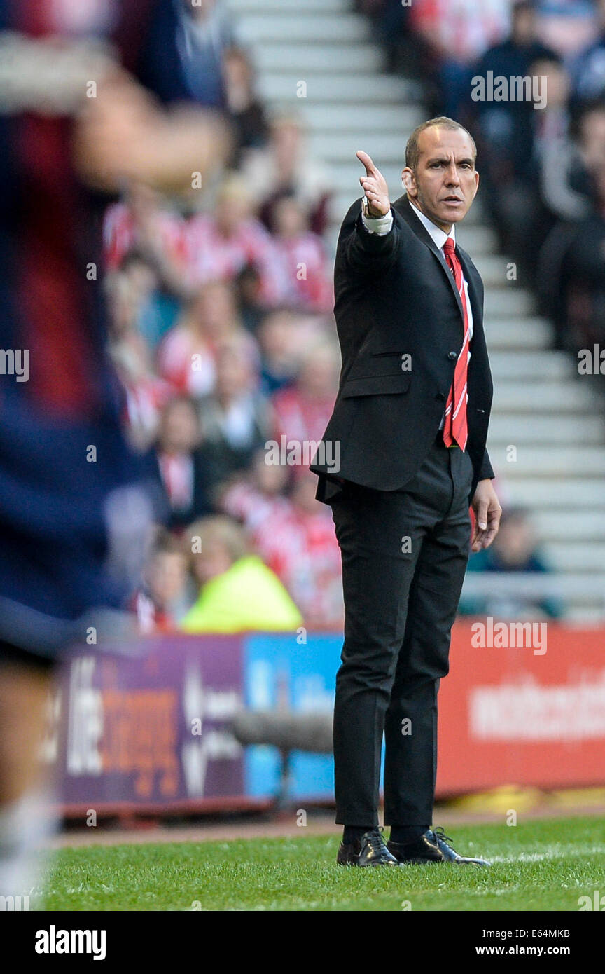 Sunderland, Royaume-Uni. 06 mai, 2013. Nouvel Entraîneur de Sunderland M. Tony Pulis crie des instructions pendant la Premier League match entre Sunderland et Stoke de stade de la lumière. © Plus Sport Action/Alamy Live News Banque D'Images