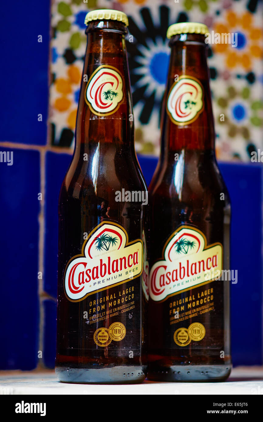 Morocco casablanca casablanca beer Banque de photographies et d'images à  haute résolution - Alamy