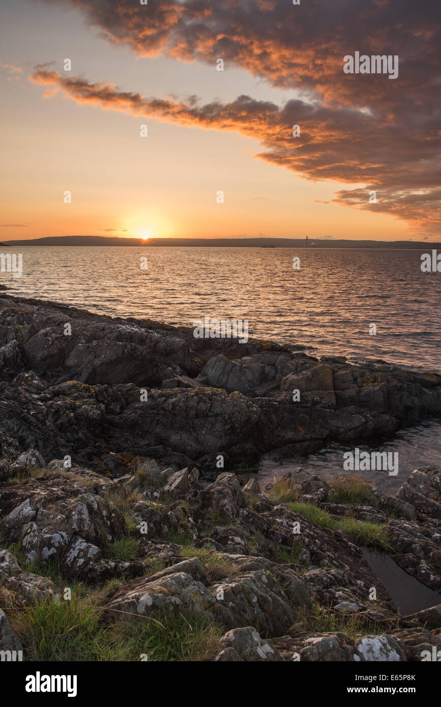 Wilson's Point, Bangor, Irlande du Nord Banque D'Images