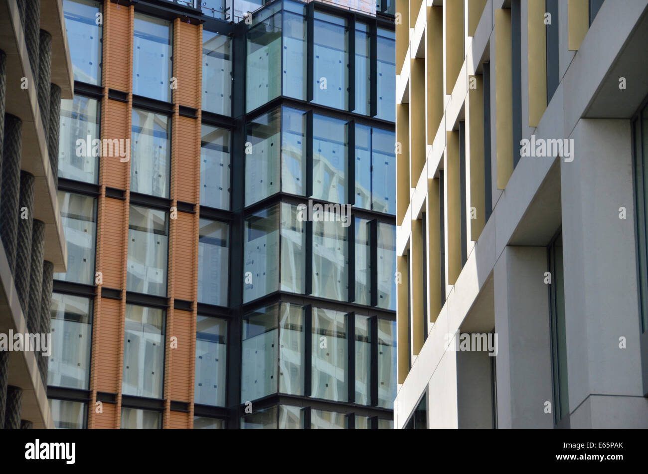 Pancras Square, King's Cross, Londres, Royaume-Uni. Banque D'Images