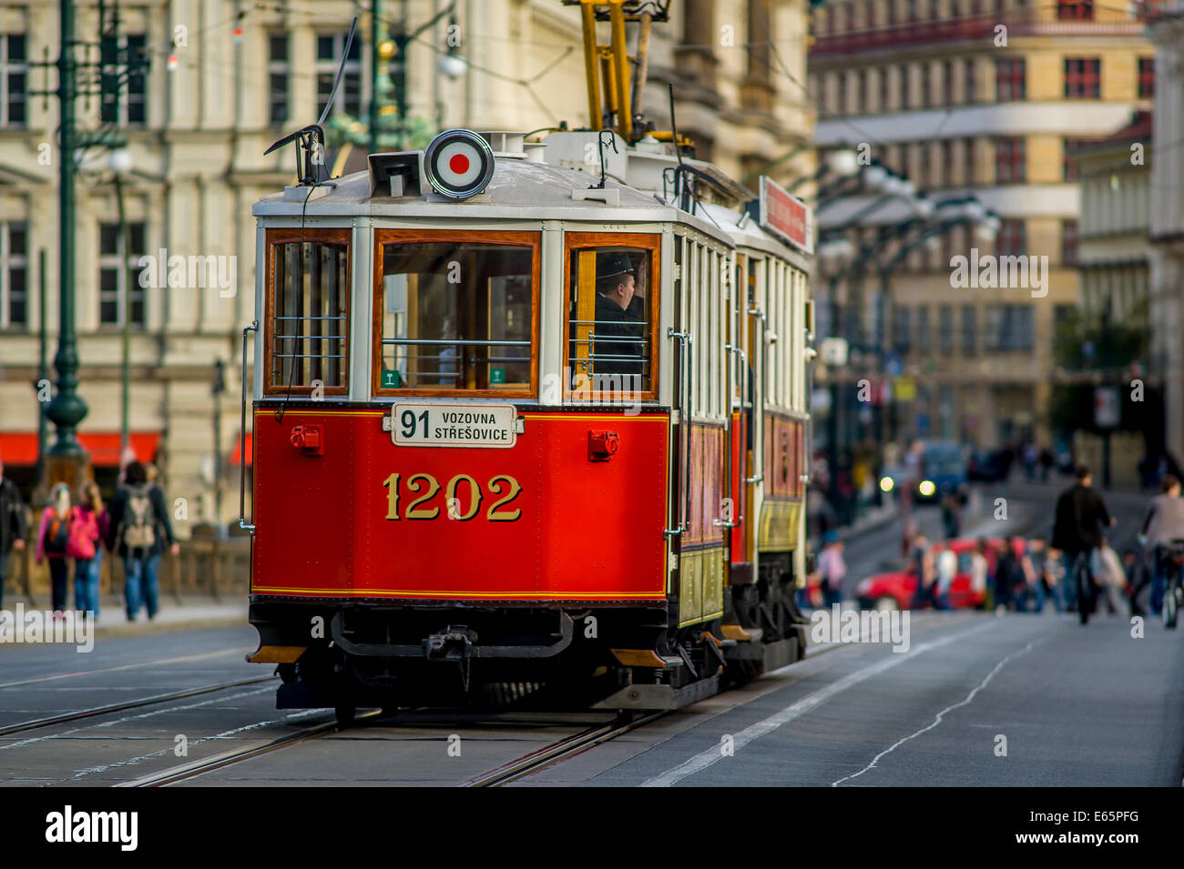 Tramway historique Banque D'Images