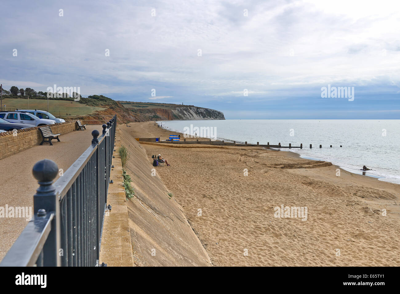 L'île de Wight connue des romains comme Vectis, est un comté et la plus grande île de l'Angleterre Banque D'Images