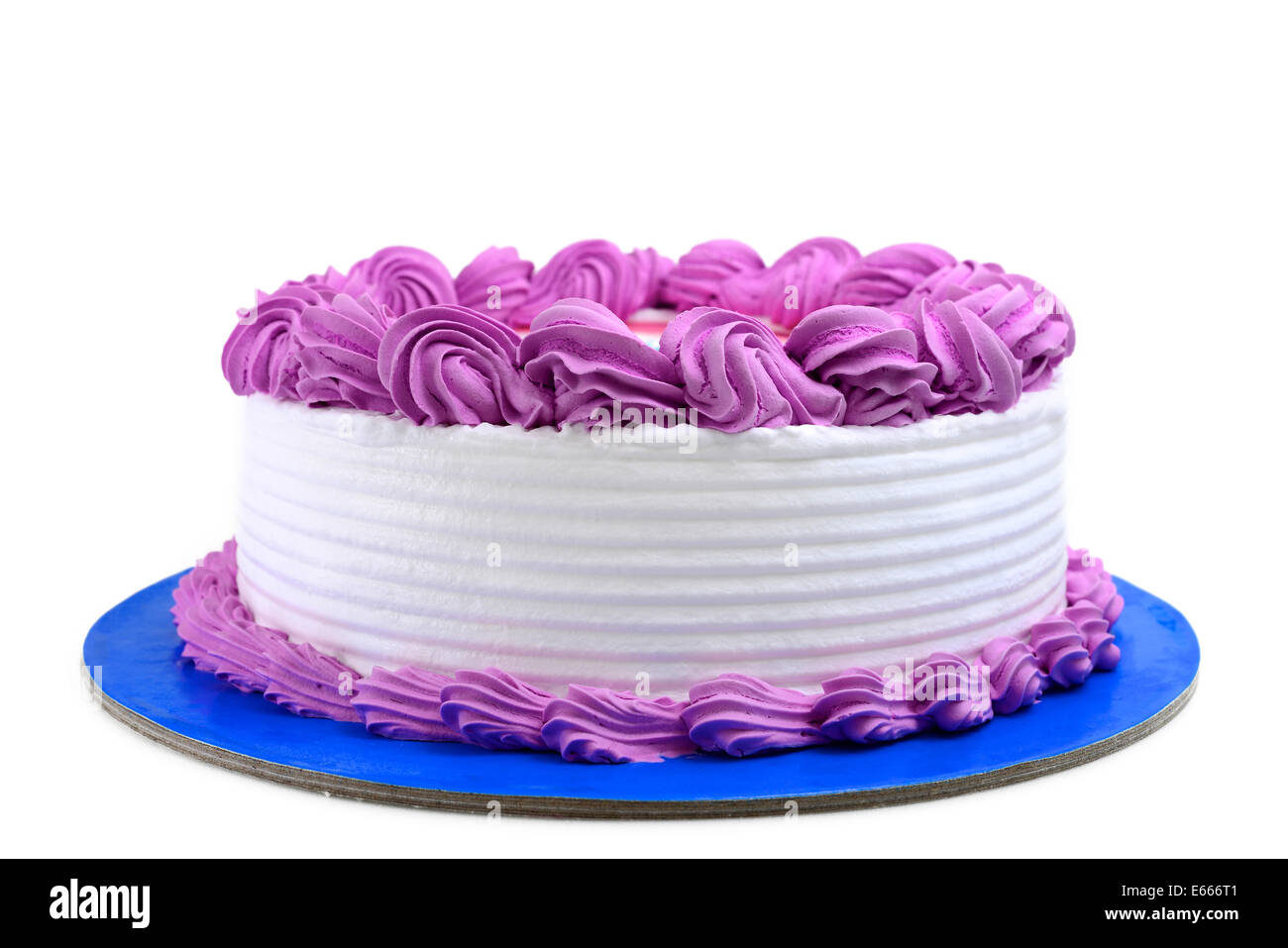 Gâteau d’anniversaire Banque D'Images