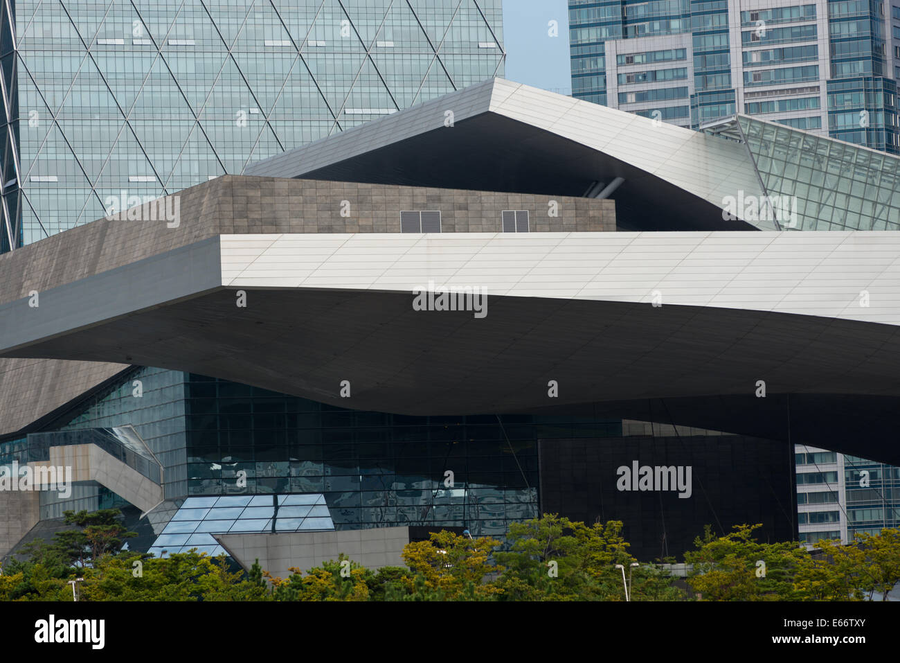 La Corée du Sud, Pusan, Centum City, Centre du Cinéma de Busan Banque D'Images