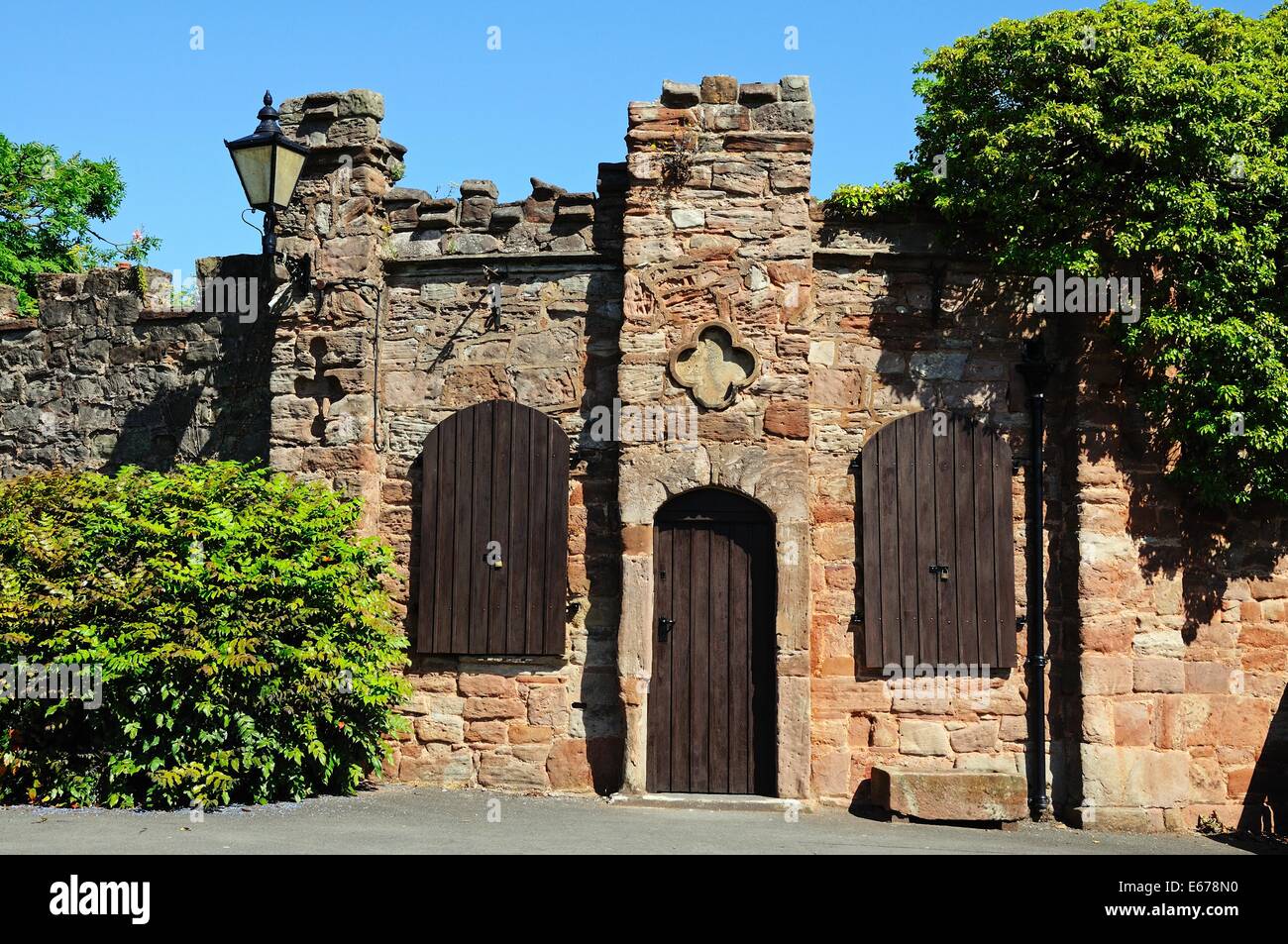 Vue de face de l'église bâtiment de l'atelier (fermé), Tamworth, Staffordshire, Angleterre, Royaume-Uni, Europe de l'Ouest. Banque D'Images