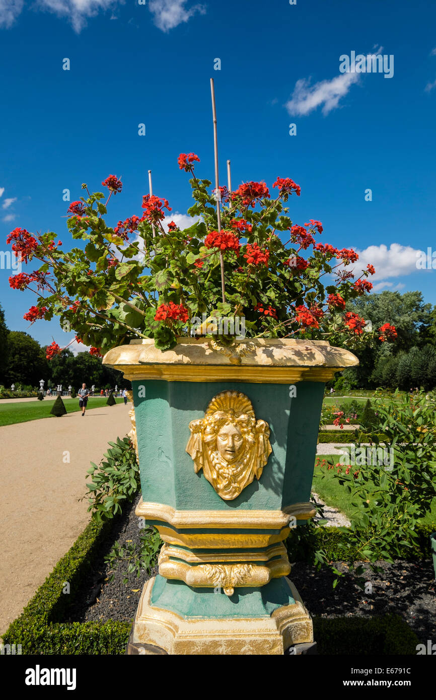 Jardins du Château de Charlottenburg Berlin Allemagne Banque D'Images